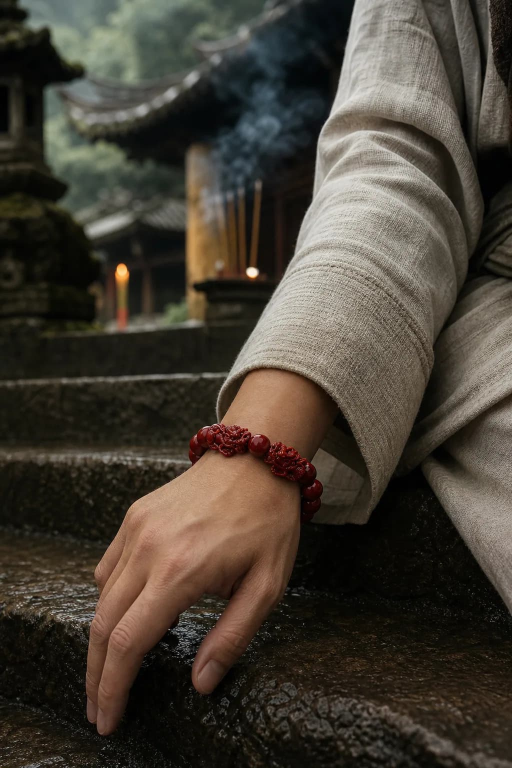 Twin Pixiu Prosperity Bracelet, view 2