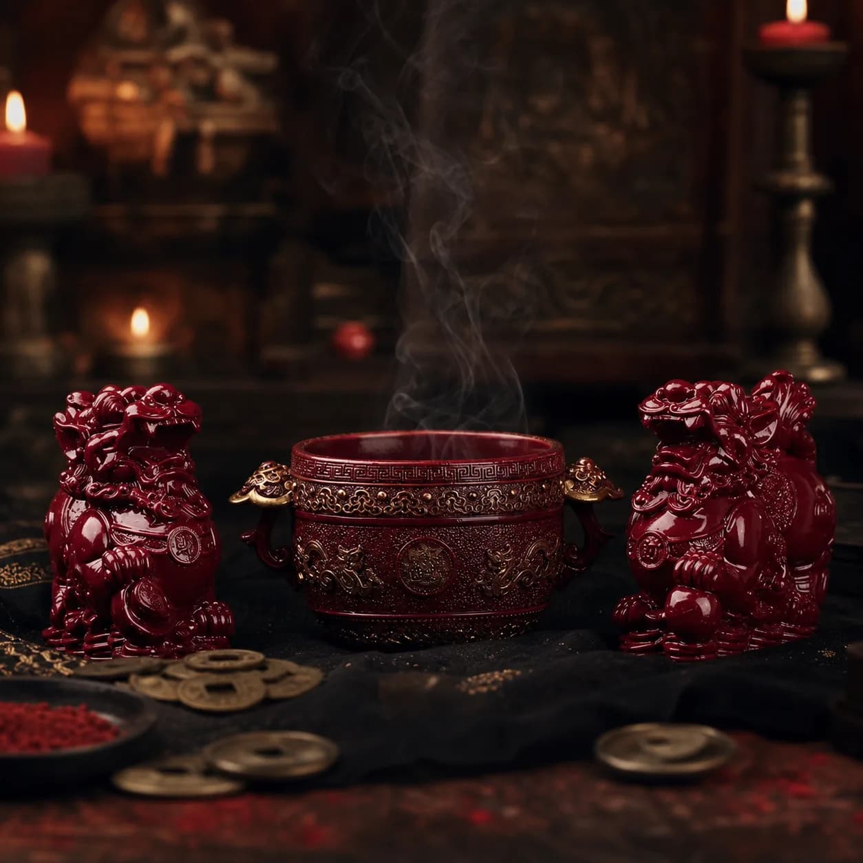 Treasure Bowl Pixiu Prosperity Charm, view 2