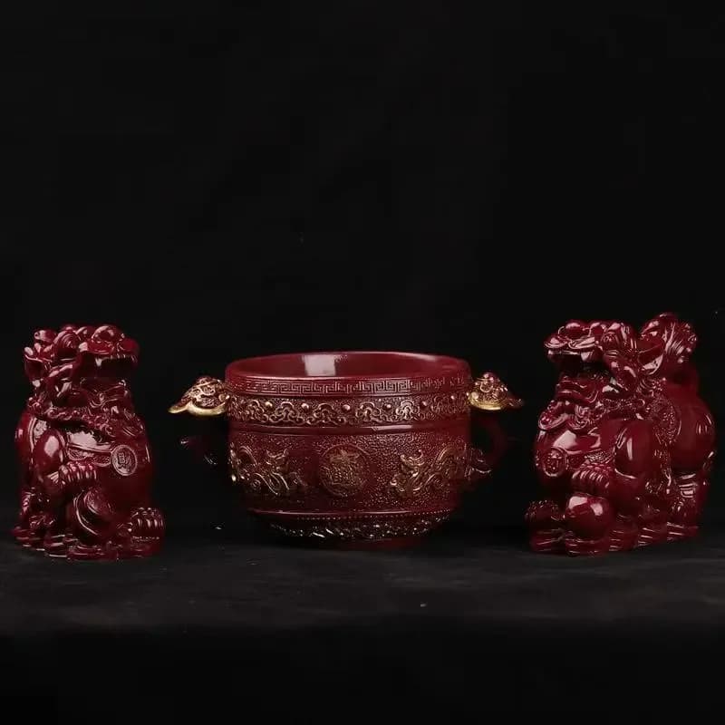 Treasure Bowl Pixiu Prosperity Charm, view 3