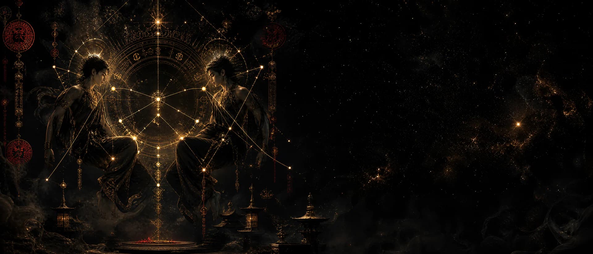 Gemini constellation shadow seal hero