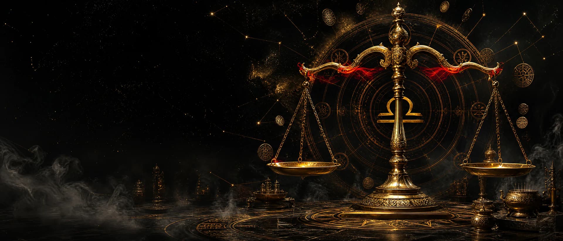 Libra constellation shadow seal hero