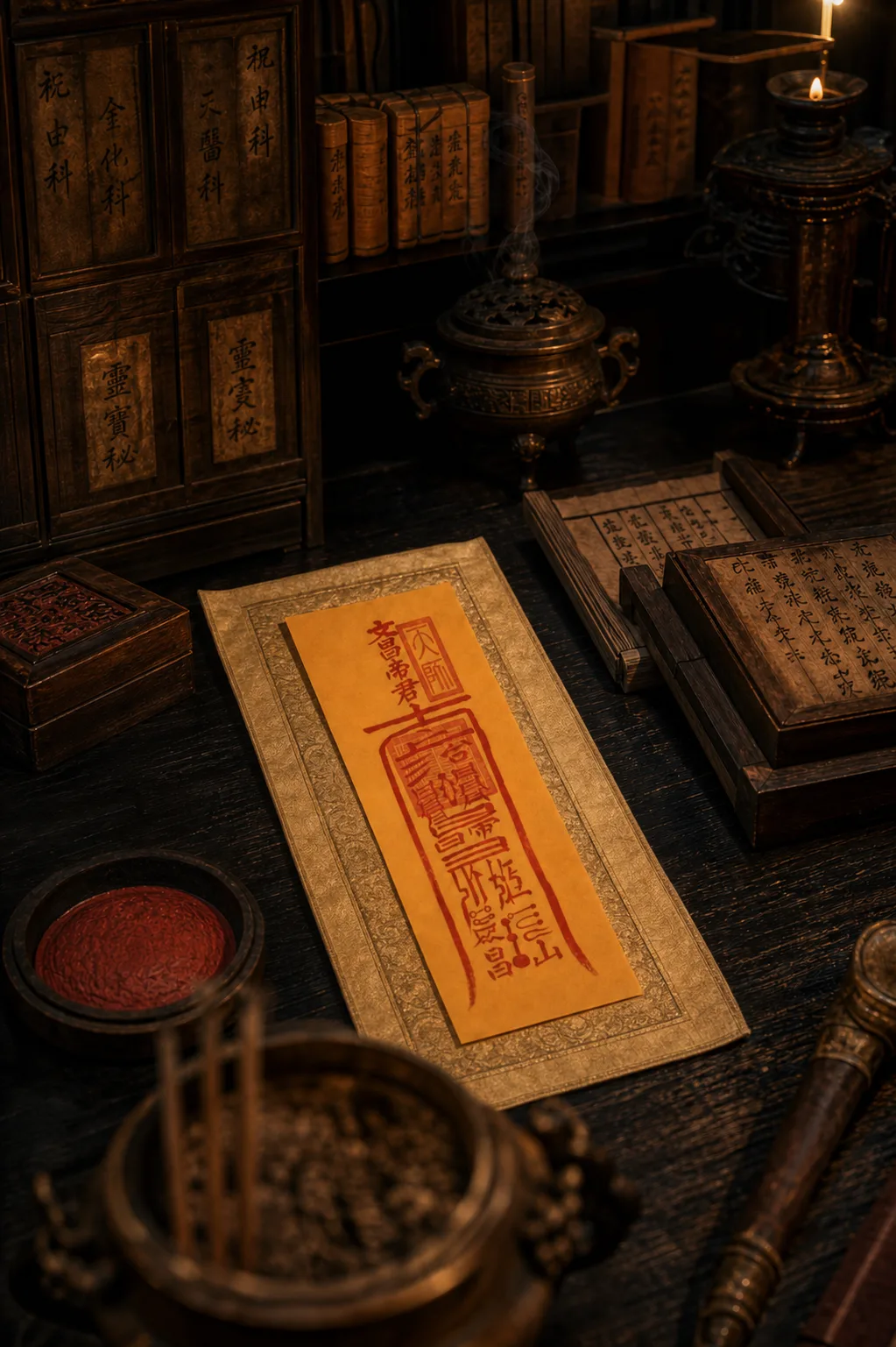 Scholar's Wisdom Talisman, view 1